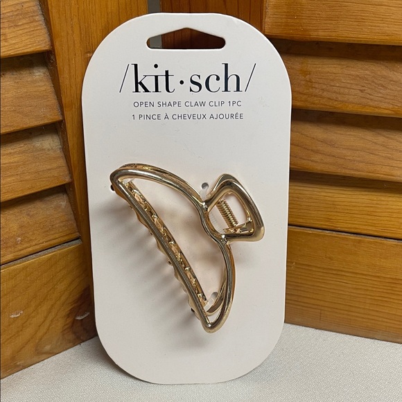 Kitsch Accessories - Kitsch Gold Open-Frame Claw Clip